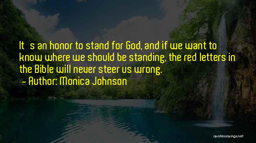 God's Will In The Bible Quotes By Monica Johnson