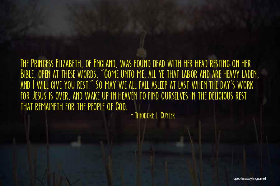 God's Will In The Bible Quotes By Theodore L. Cuyler God's Will In The Bible Quotes By Theodore L. Cuyler
