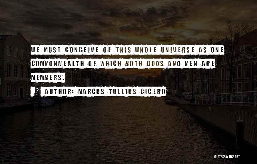 Gods Will Not Mine Quotes By Marcus Tullius Cicero