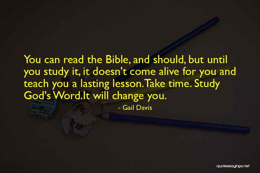 God's Will Quotes By Gail Davis