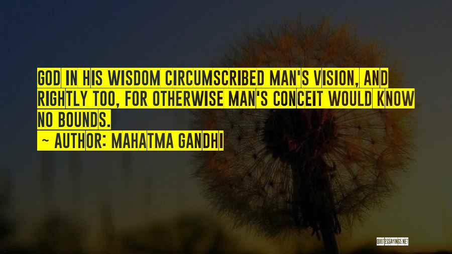 God's Wisdom Quotes By Mahatma Gandhi
