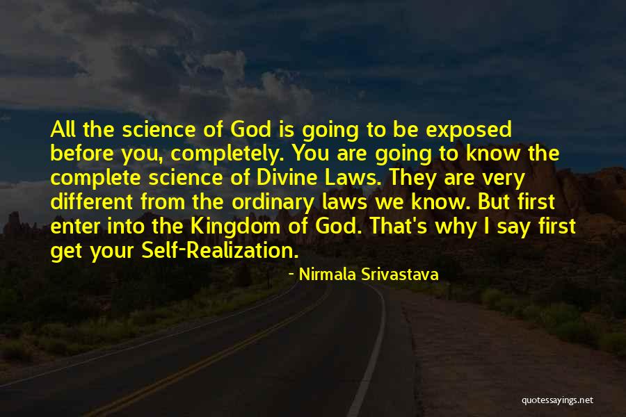 God's Wisdom Quotes By Nirmala Srivastava