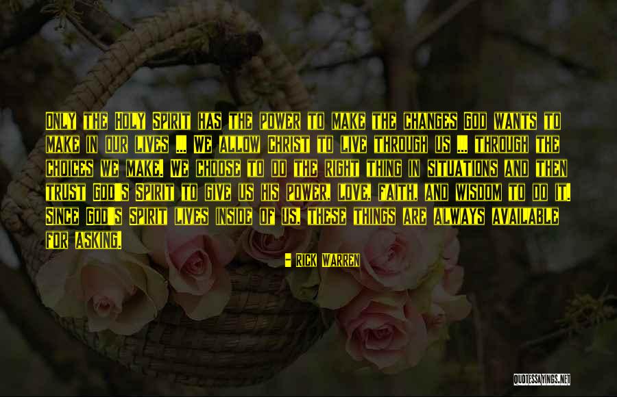God's Wisdom Quotes By Rick Warren God's Wisdom Quotes By Rick Warren