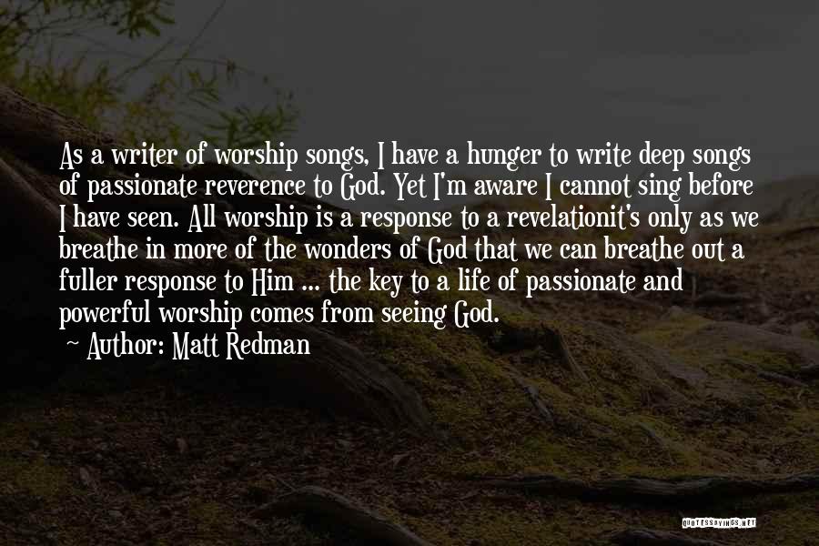 God's Wonders Quotes By Matt Redman