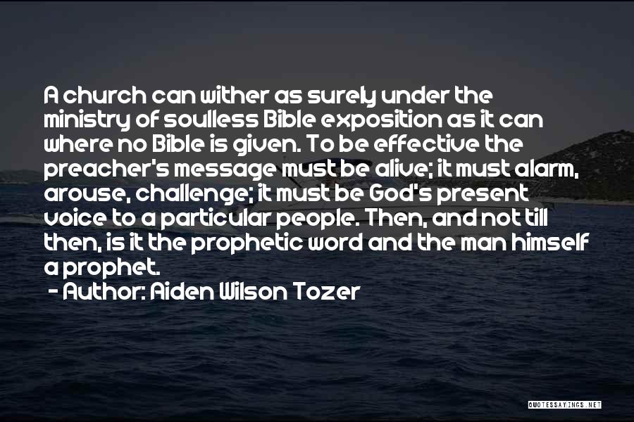 God's Word Bible Quotes By Aiden Wilson Tozer