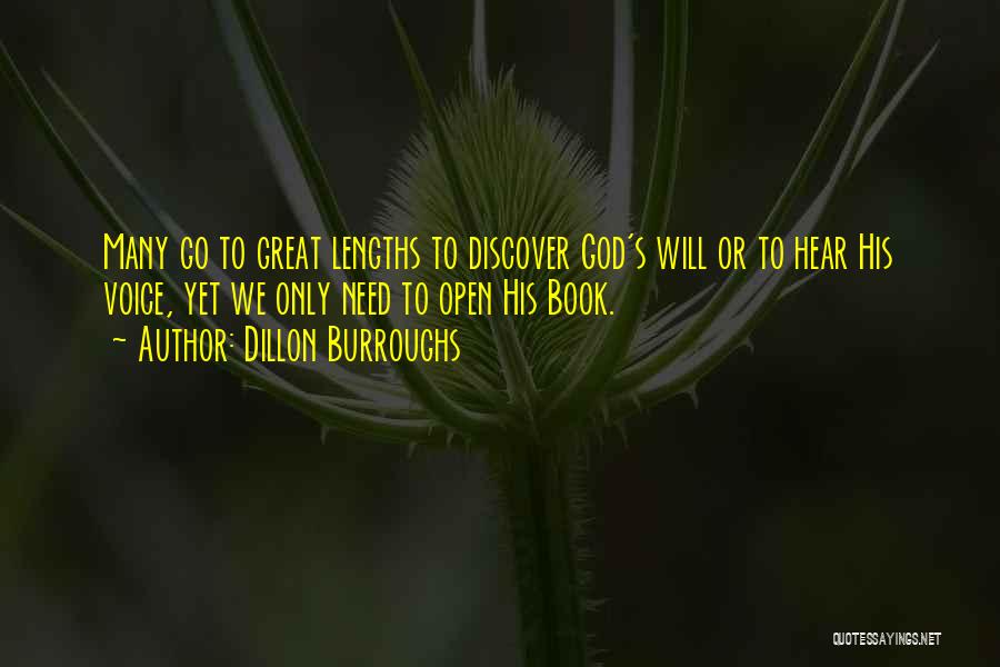 God's Word Bible Quotes By Dillon Burroughs