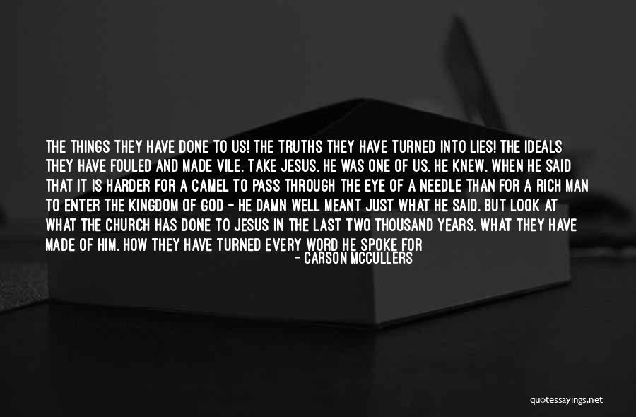 God's Word For Today Quotes By Carson McCullers