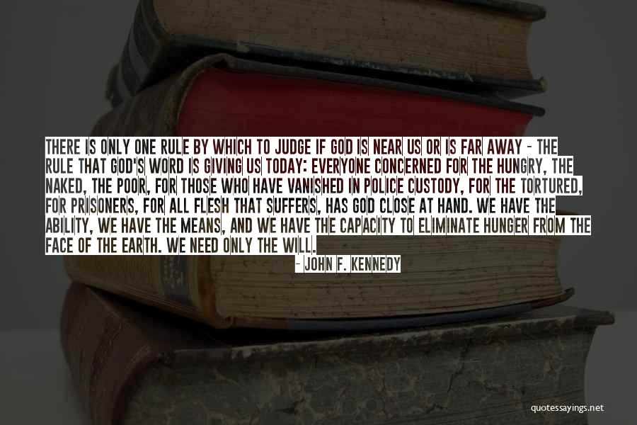 God's Word For Today Quotes By John F. Kennedy