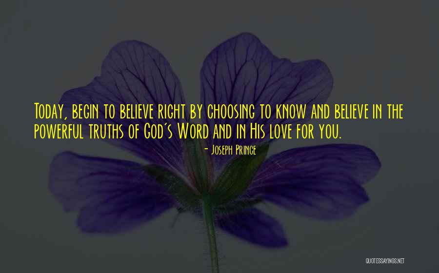 God's Word For Today Quotes By Joseph Prince