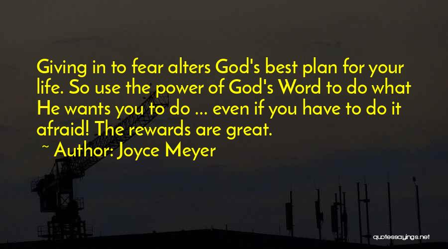 God's Word Of Life Quotes By Joyce Meyer