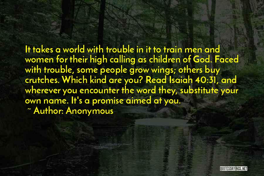 God's Word Quotes By Anonymous