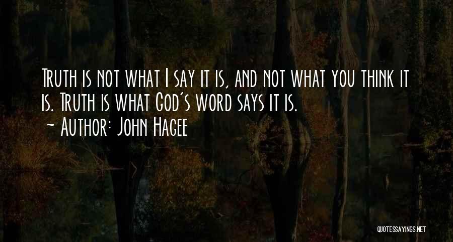 God's Word Quotes By John Hagee