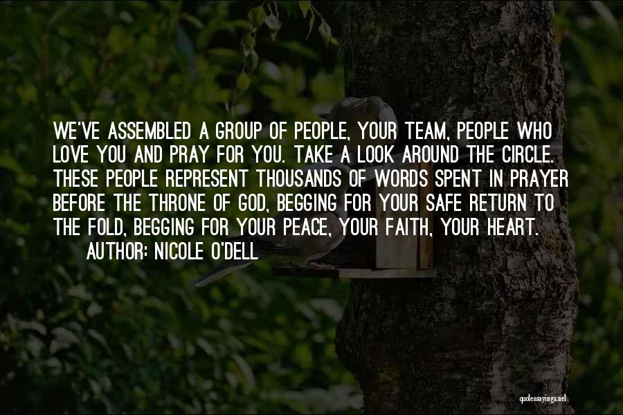 God's Words Of Encouragement Quotes By Nicole O'Dell