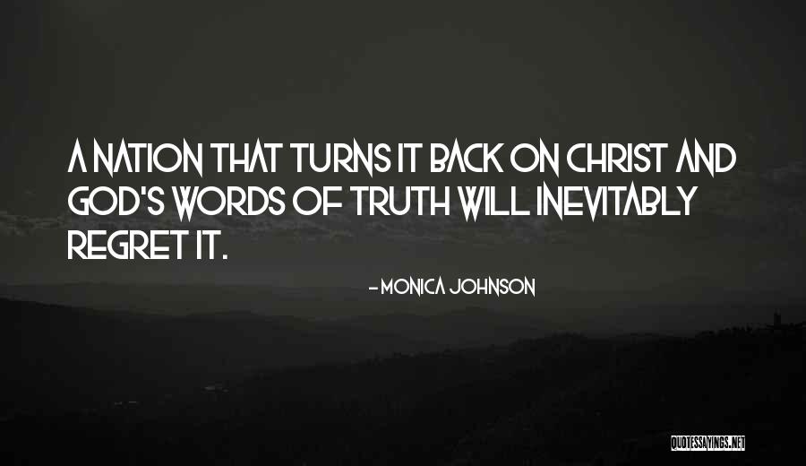 God's Words Quotes By Monica Johnson