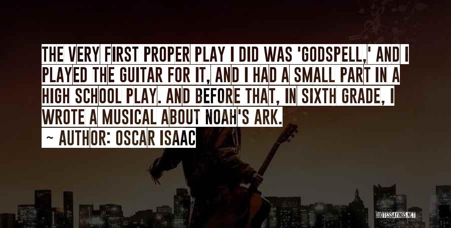 Godspell Quotes By Oscar Isaac