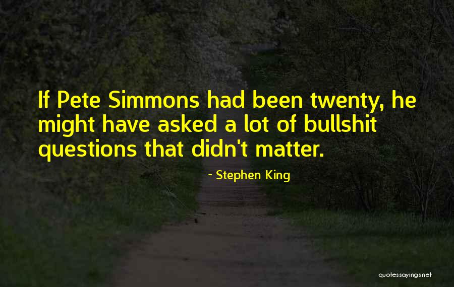 Godteri Quotes By Stephen King Godteri Quotes By Stephen King