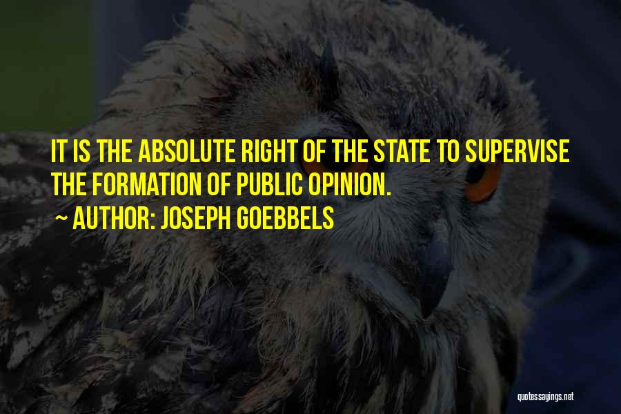 Goebbels Joseph Quotes By Joseph Goebbels