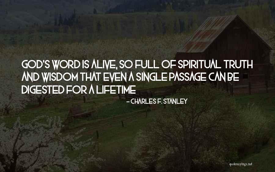 Goedecke Springfield Quotes By Charles F. Stanley Goedecke Springfield Quotes By Charles F. Stanley