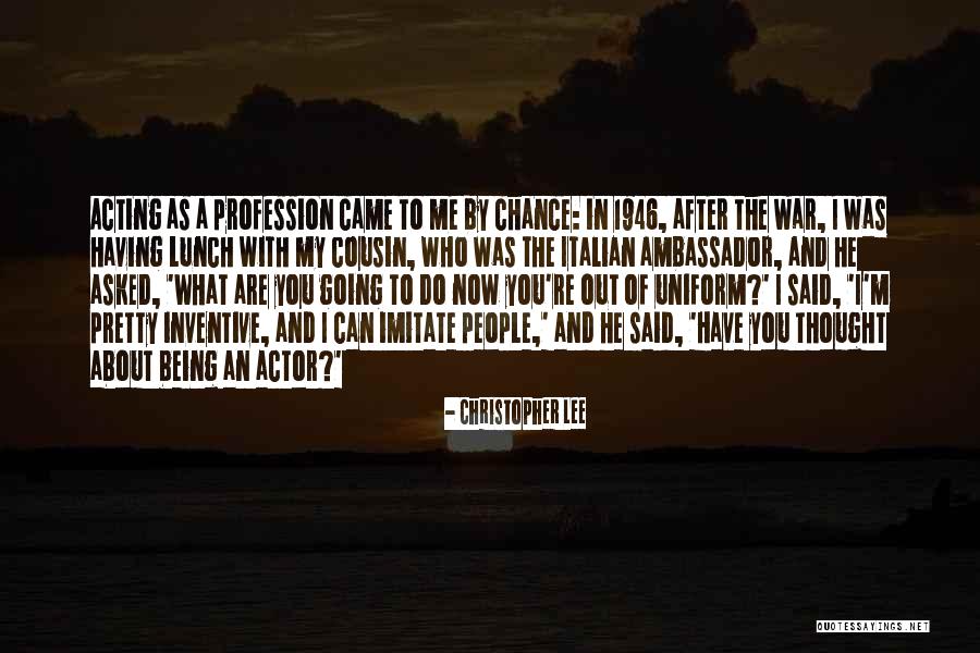 Goedecke Springfield Quotes By Christopher Lee Goedecke Springfield Quotes By Christopher Lee