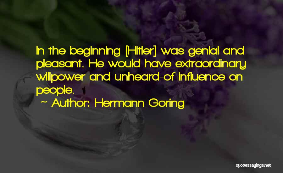 Goering Quotes By Hermann Goring