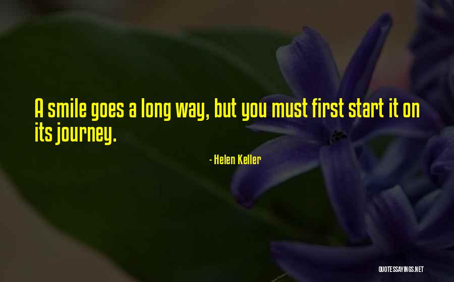 Goes A Long Way Quotes By Helen Keller Goes A Long Way Quotes By Helen Keller