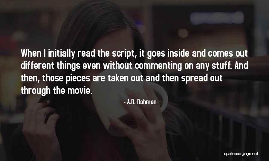 Goes And Comes Quotes By A.R. Rahman Goes And Comes Quotes By A.R. Rahman