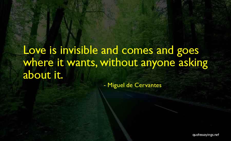 Goes And Comes Quotes By Miguel De Cervantes Goes And Comes Quotes By Miguel De Cervantes
