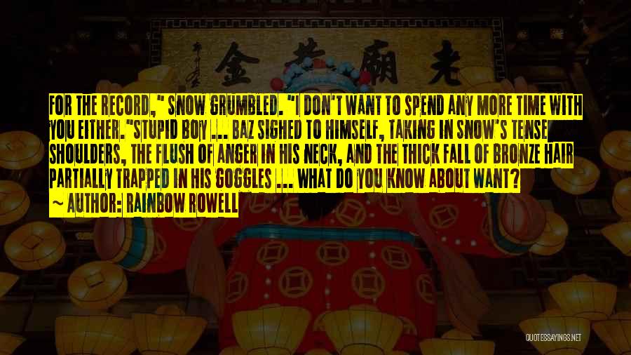 Goggles Quotes By Rainbow Rowell