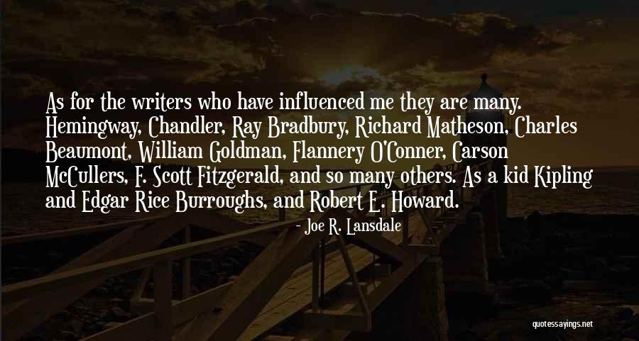 Goindones Quotes By Joe R. Lansdale Goindones Quotes By Joe R. Lansdale