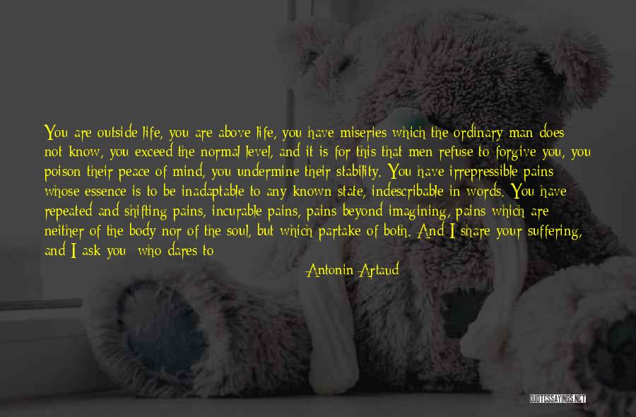 Going Above And Beyond Quotes By Antonin Artaud