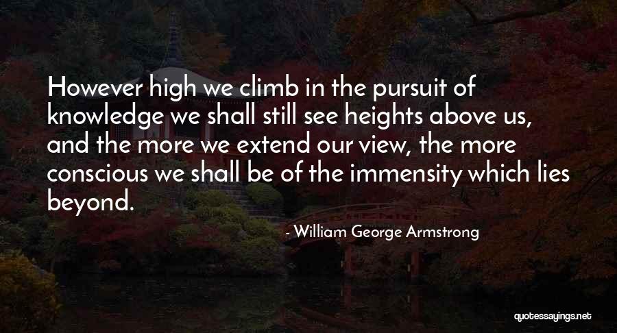 Going Above And Beyond Quotes By William George Armstrong