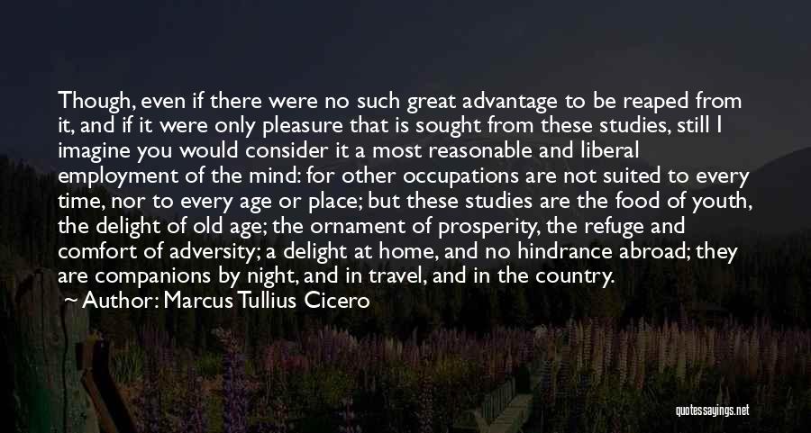 Going Abroad For Studies Quotes By Marcus Tullius Cicero