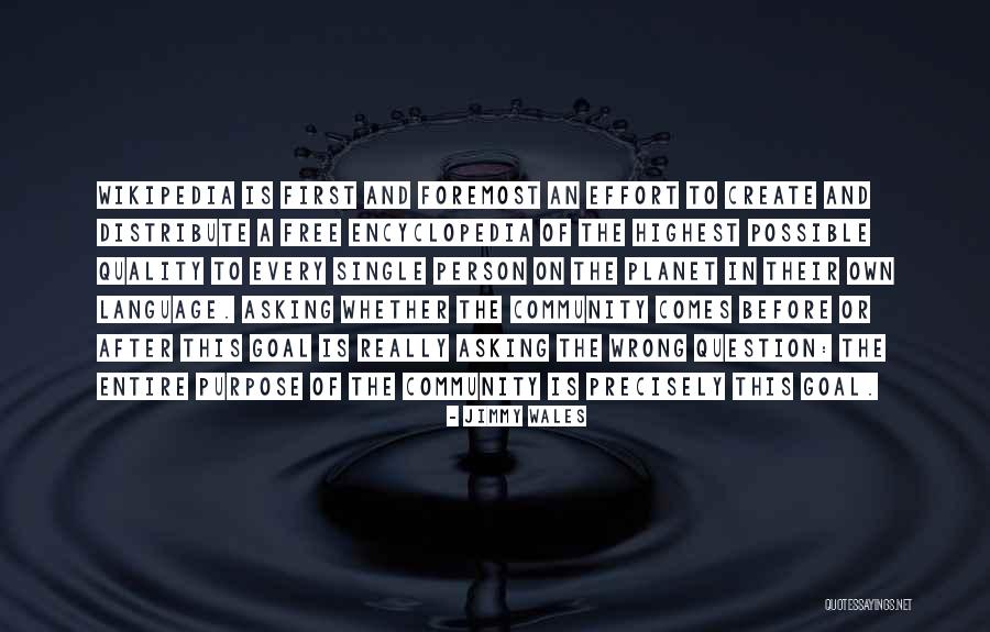 Going After The Person You Want Quotes By Jimmy Wales Going After The Person You Want Quotes By Jimmy Wales