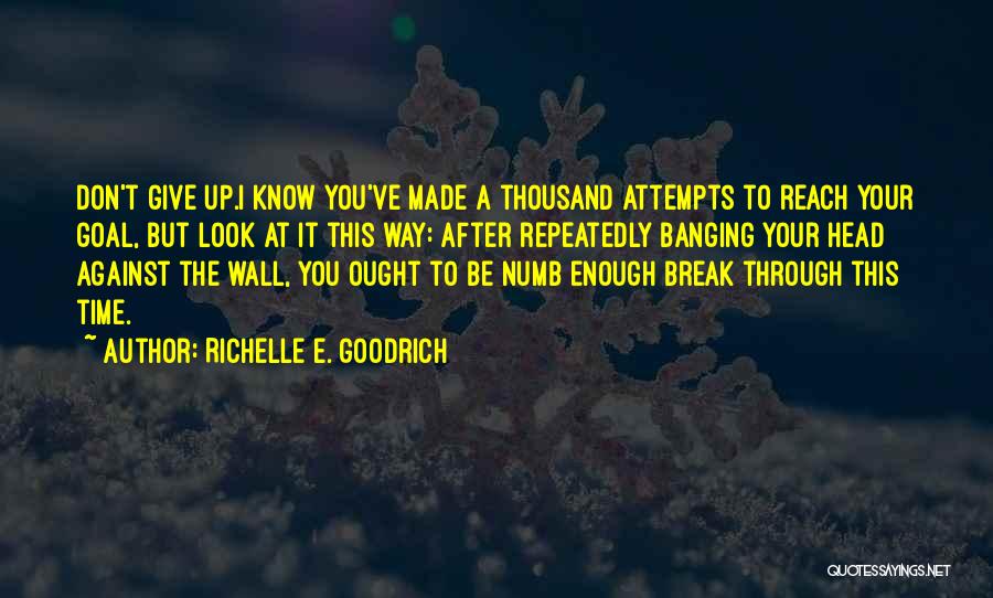 Going After Your Goals Quotes By Richelle E. Goodrich