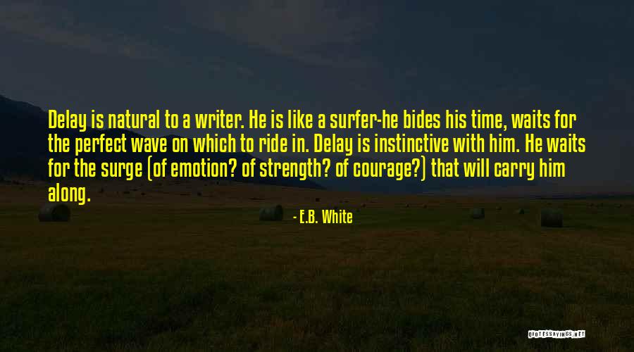 Going Along For The Ride Quotes By E.B. White