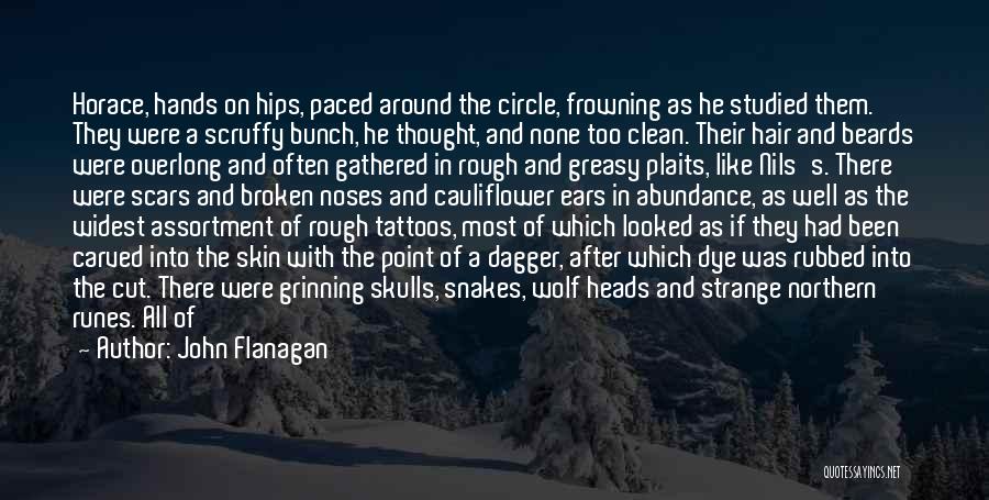 Going Around In Circle Quotes By John Flanagan