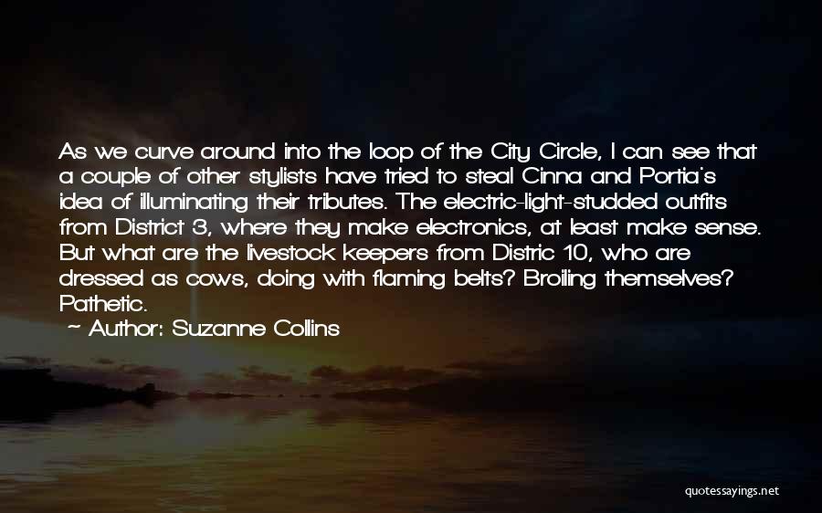 Going Around In Circle Quotes By Suzanne Collins