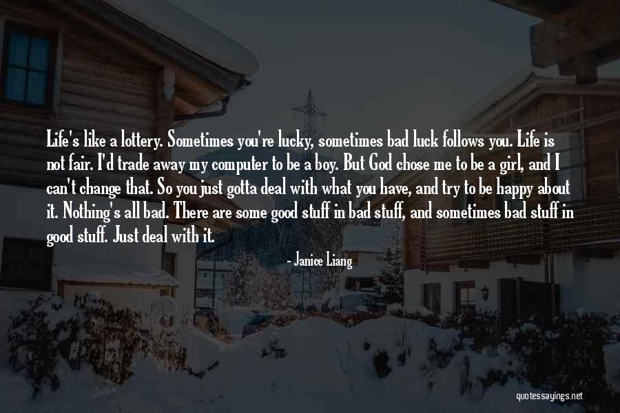 Going Away Good Luck Quotes By Janice Liang