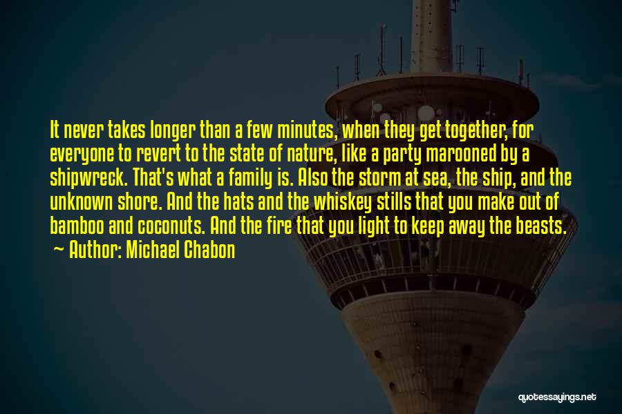 Going Away Party Quotes By Michael Chabon