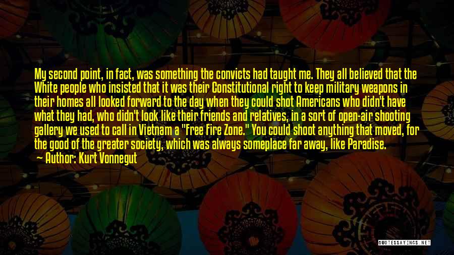 Going Away To The Military Quotes By Kurt Vonnegut