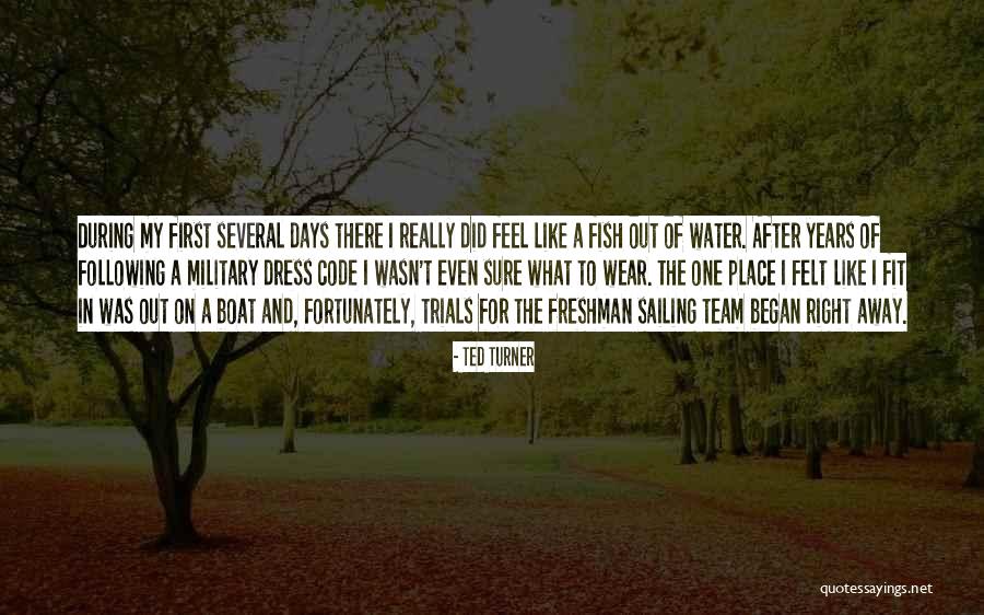 Going Away To The Military Quotes By Ted Turner Going Away To The Military Quotes By Ted Turner