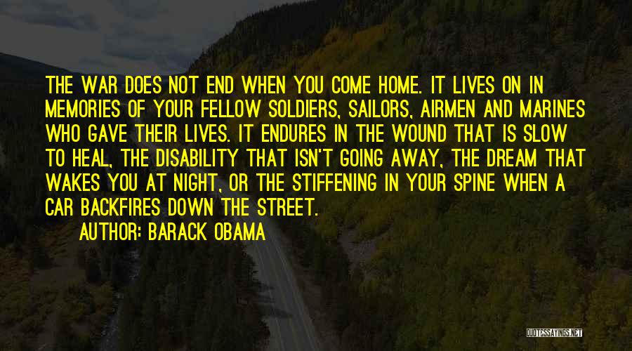 Going Away To War Quotes By Barack Obama