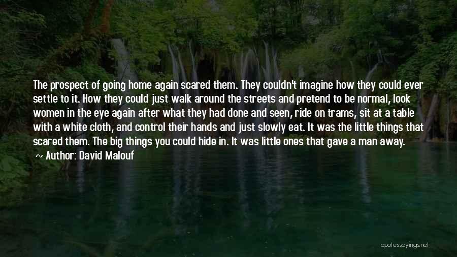 Going Away To War Quotes By David Malouf