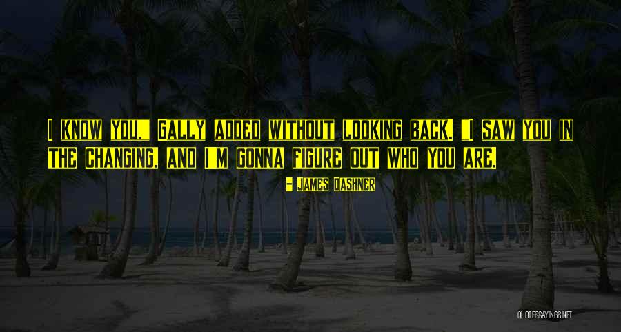 Going Back And Changing Things Quotes By James Dashner Going Back And Changing Things Quotes By James Dashner