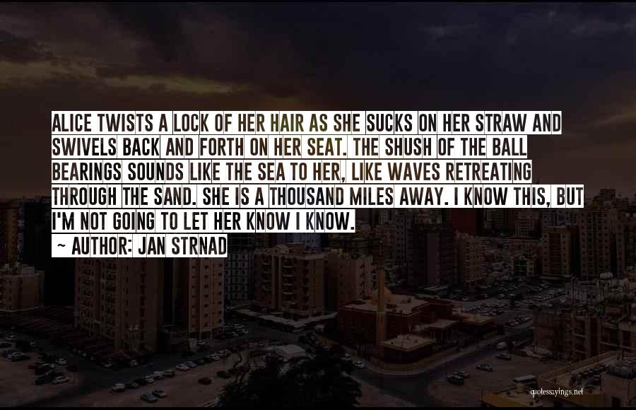 Going Back And Forth Quotes By Jan Strnad