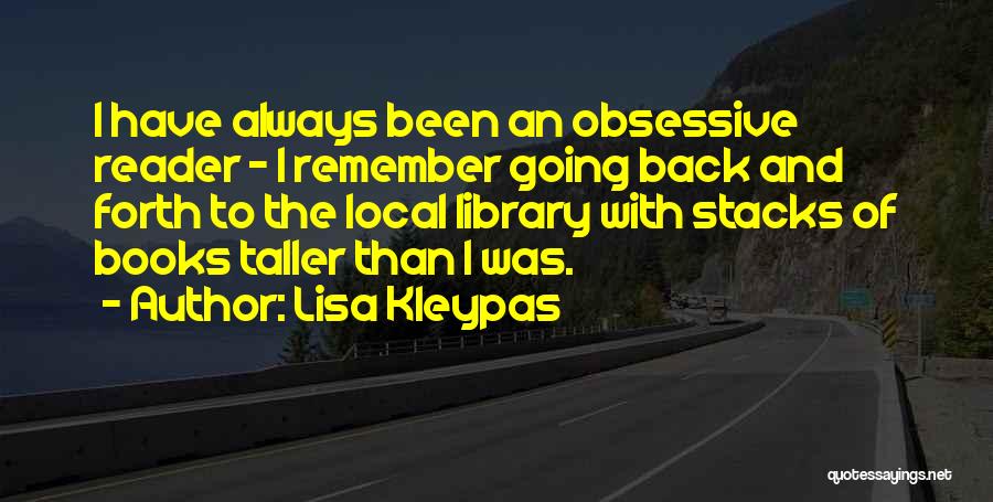 Going Back And Forth Quotes By Lisa Kleypas