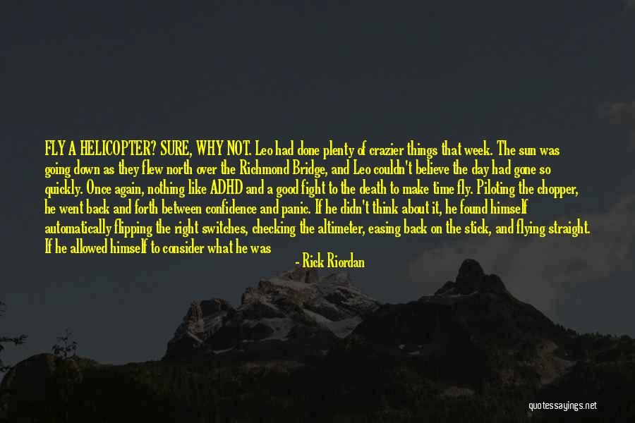 Going Back And Forth Quotes By Rick Riordan