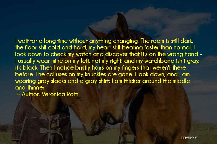 Going Back In Time And Changing Things Quotes By Veronica Roth