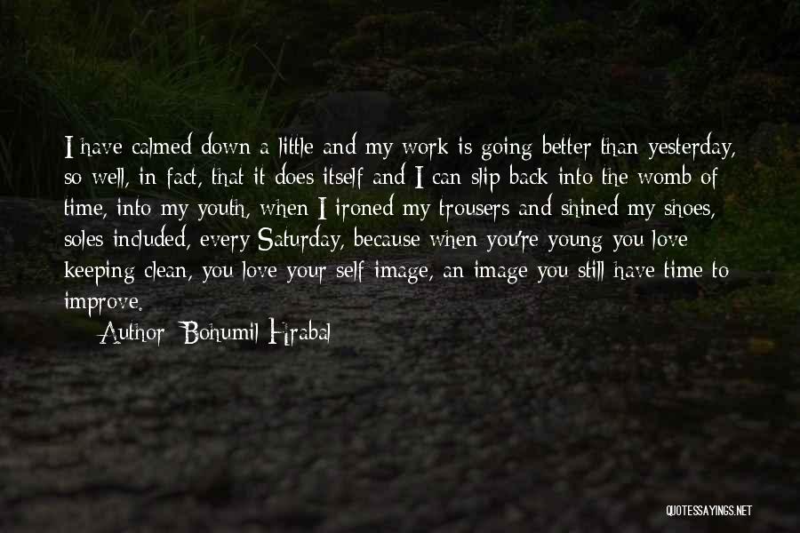 Going Back In Time Quotes By Bohumil Hrabal