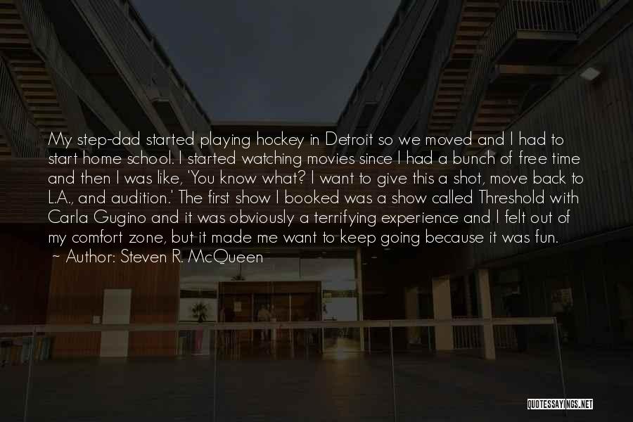 Going Back In Time Quotes By Steven R. McQueen